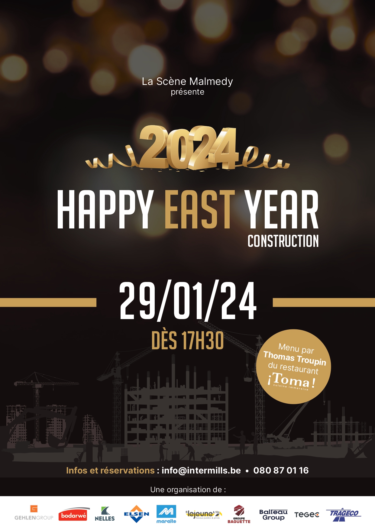 Happy East Year construction