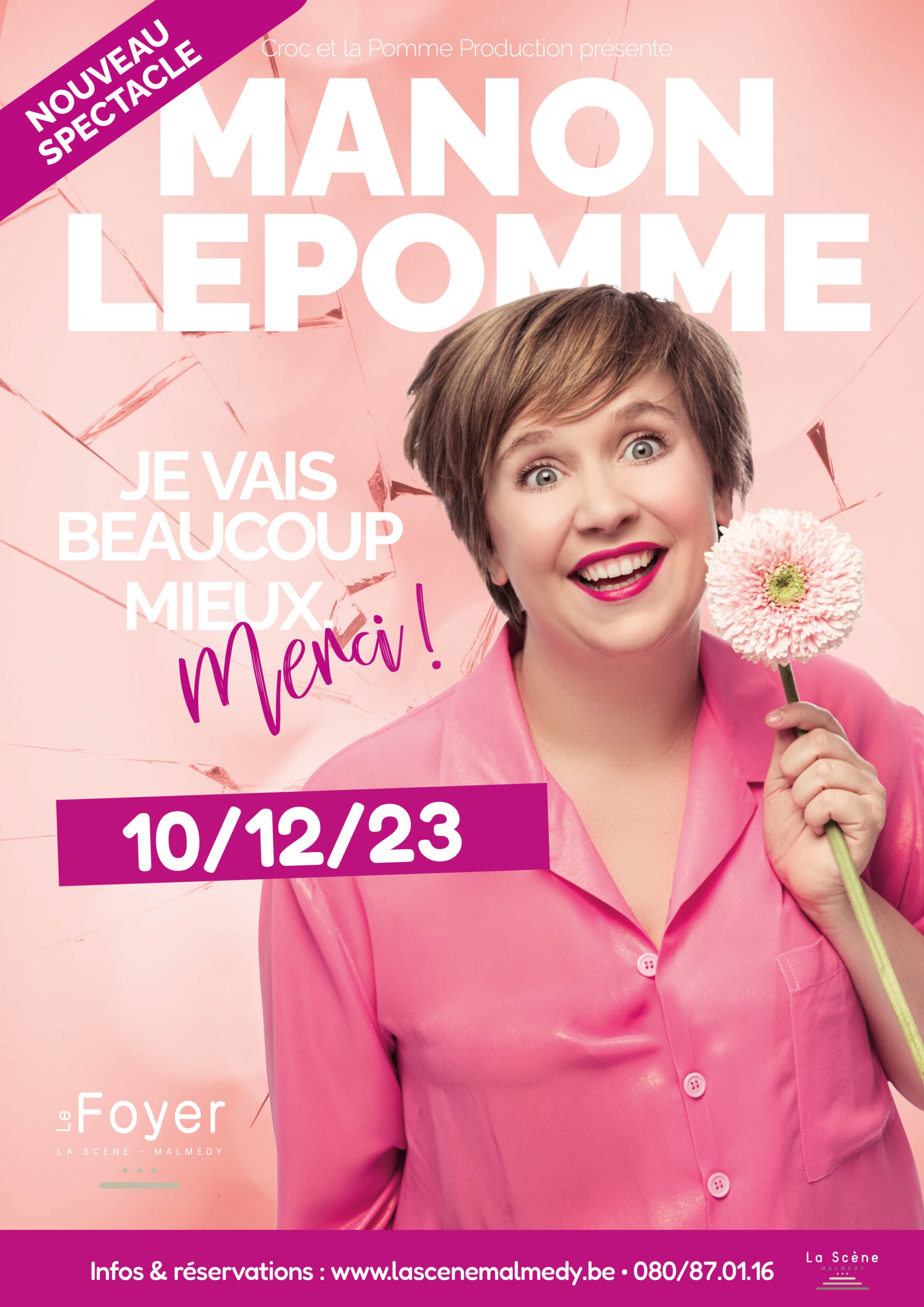 Manon Lepomme – Je vais beaucoup mieux, merci !
