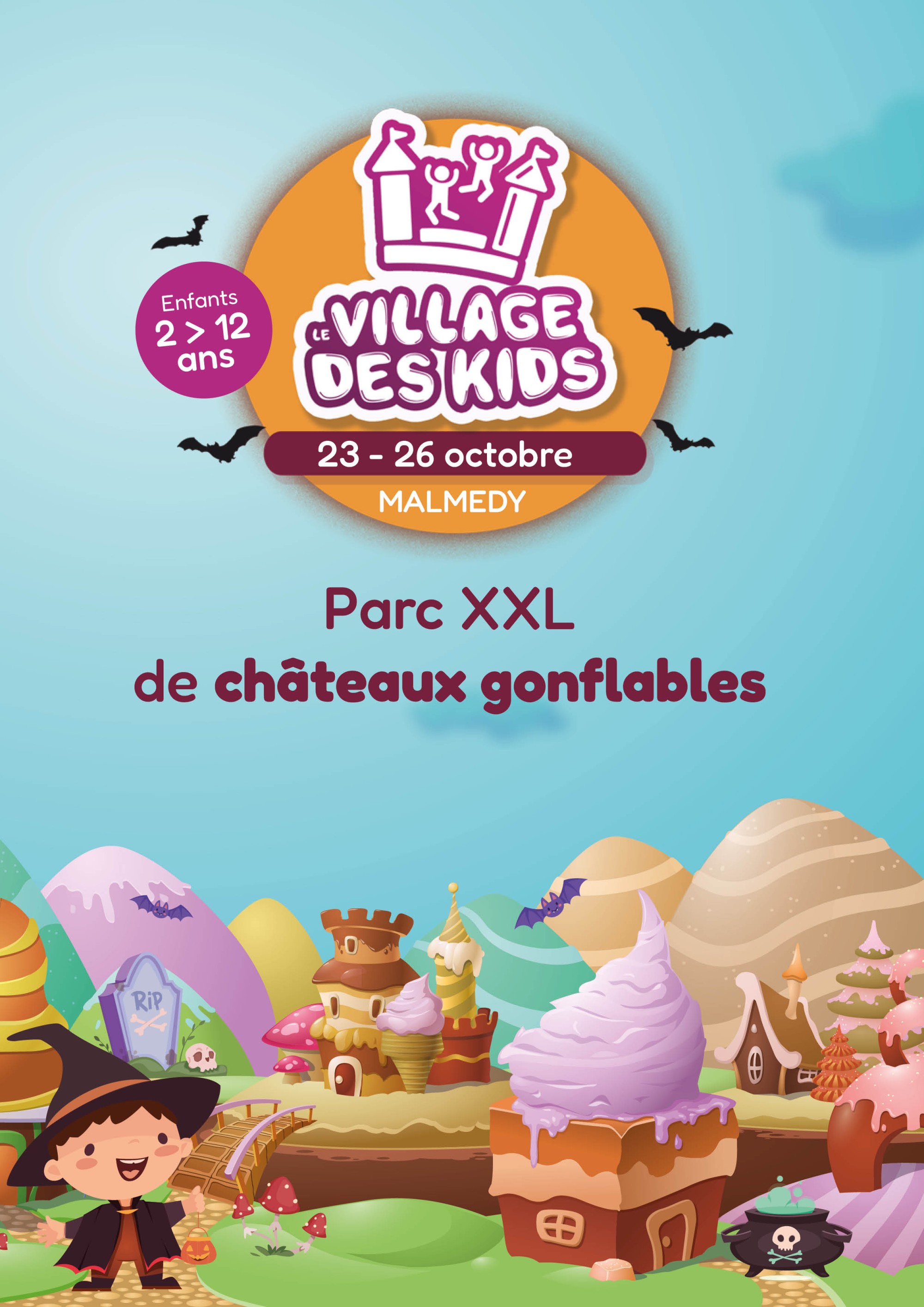 Le Village des Kids – Parc XXL de châteaux gonflables